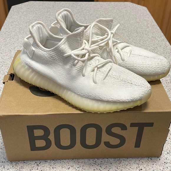 Yeezy 350 boost V2 triple white size 10 - Picture 1 of 5